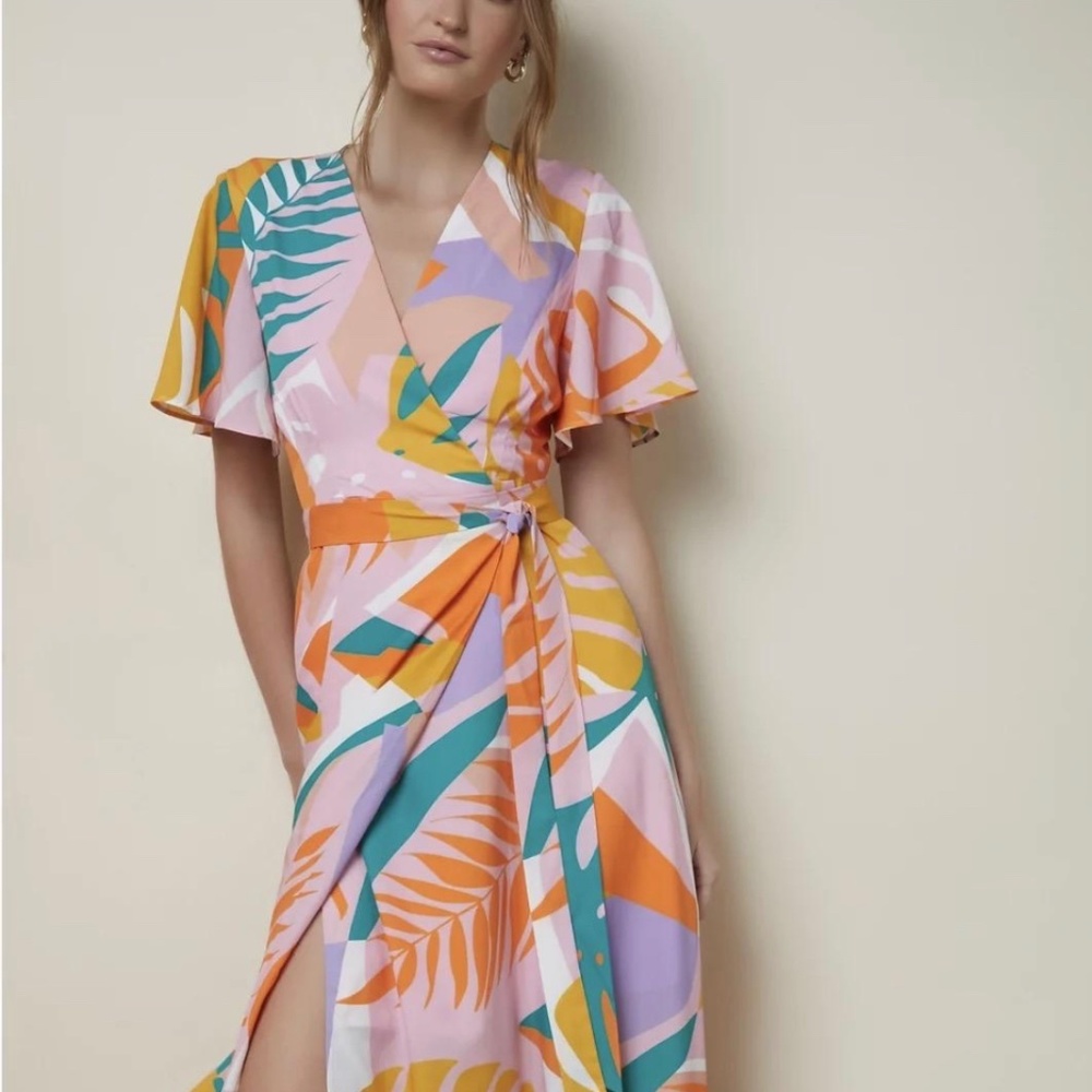 Hutch Design Kiera Floral Maxi Dress